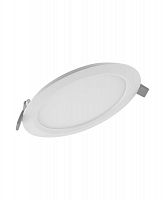 Светильник светодиодный Downlight SLIM ROUND тонкий ДВО 12Вт 4000К 880Лм IP44 ECO CLASS бел. LEDVANC