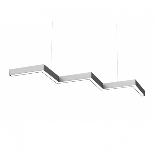 Подвесные светодиодные светильники произвольной ломаной геометрической формы LINER-ZIG SLIM