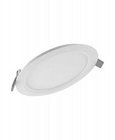 Светильник светодиодный Downlight SLIM ROUND тонкий ДВО 9Вт 4000К 600Лм IP20 ECO CLASS бел. LEDVANCE