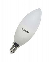 Лампа светодиодная LED STAR CLASSIC B 75 8W/840 8Вт свеча 4000К нейтр. бел. E14 806лм 220-240В матов